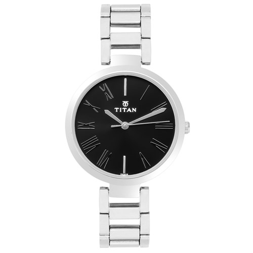 Đồng hồ TITAN 35 mm Nữ 2480SM02 Màu Bạc