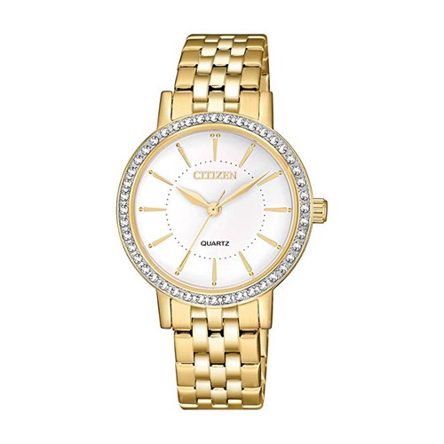Đồng hồ CITIZEN 31 mm Nữ EL3042-84A Màu Vàng