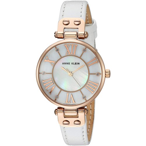Đồng hồ ANNE KLEIN 30 mm Nữ AK/2718RGWT Màu Trắng