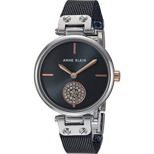 Đồng hồ ANNE KLEIN 34 mm Nữ AK/3001BLRT Màu Đen