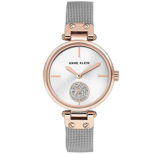 Đồng hồ ANNE KLEIN 34 mm Nữ AK/3001SVRT Màu Bạc
