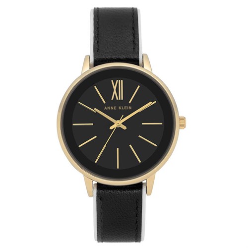 Đồng hồ ANNE KLEIN 37 mm Nữ AK/3252BKWT Màu Đen