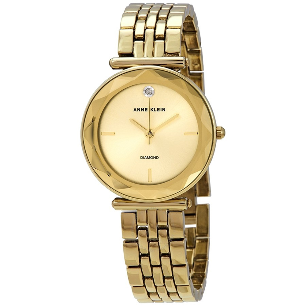 Anne Klein AK/3412CHGB - Nữ - Đính kim cương-1