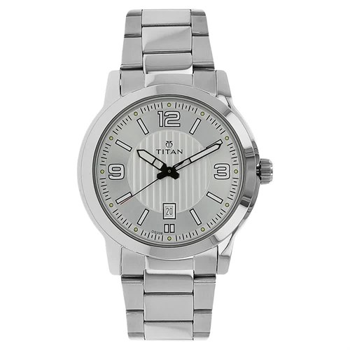 Đồng hồ TITAN 41 mm Nam 1730SM01 Màu Bạc