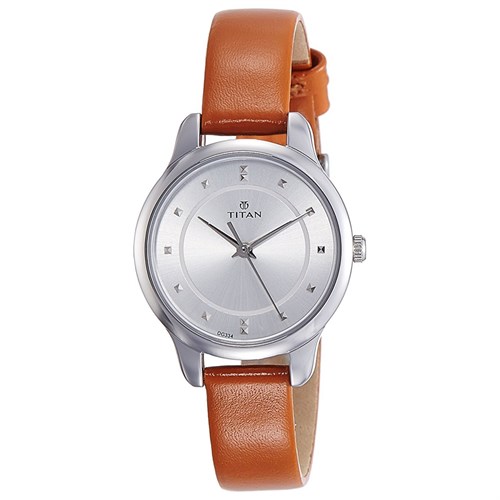 Đồng hồ TITAN 36 mm Nữ 2481SL06 Màu Nâu