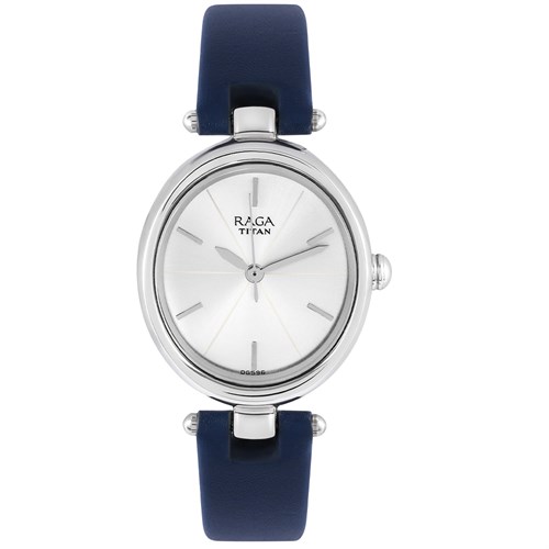 Đồng hồ TITAN 24 mm Nữ 2579SL01 Màu Xanh Dương