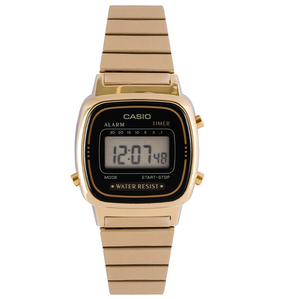 CASIO 24 mm Nữ LA670WGA-1DF