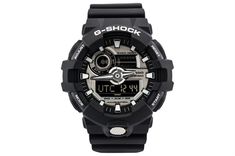 Đồng hồ G-SHOCK 53.4 mm Nam GA-710-1ADR Màu Đen