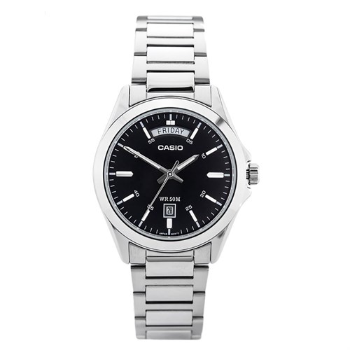 Đồng hồ CASIO 40 mm Nam MTP-1370D-1A1VDF Màu Bạc