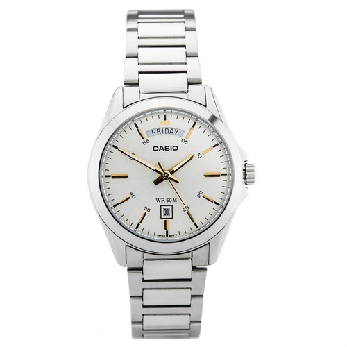 Đồng hồ CASIO 40 mm Nam MTP-1370D-7A2VDF Màu Bạc