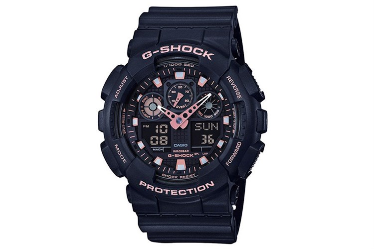 Đồng hồ G-SHOCK 51.2 mm Nam GA-100GBX-1A4DR Màu Đen