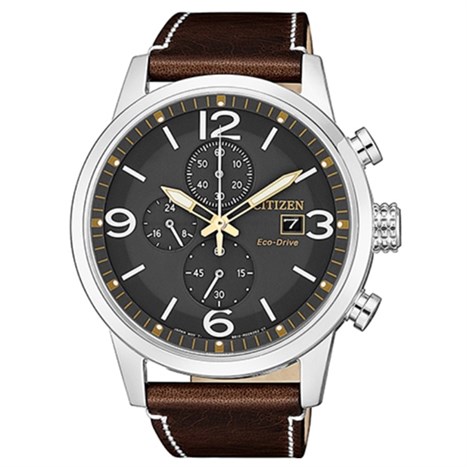 Đồng hồ CITIZEN 43 mm Nam CA0618-26H Màu Nâu