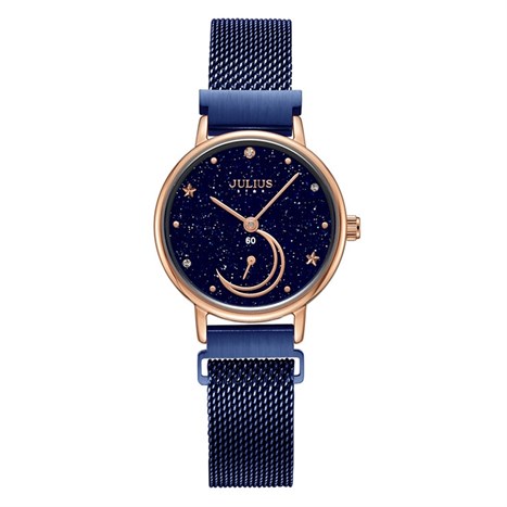 Đồng hồ Nữ Julius Star JS-038B Màu Xanh Dương