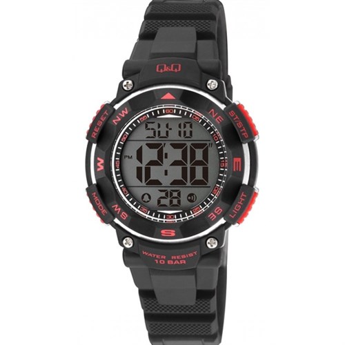Đồng hồ Q&Q 37 mm Unisex M149J001Y Màu Đen