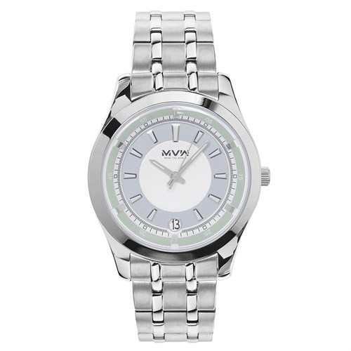Đồng hồ MVW 40 mm Nam MS016-01 Màu Bạc