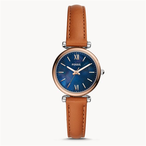 Đồng hồ FOSSIL Carlie 28 mm Nữ ES4701 Màu Nâu