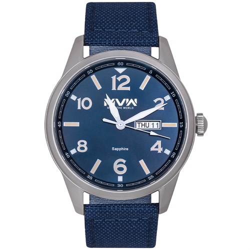 Đồng hồ MVW 44 mm Nam MP003-01 Màu Xanh Dương