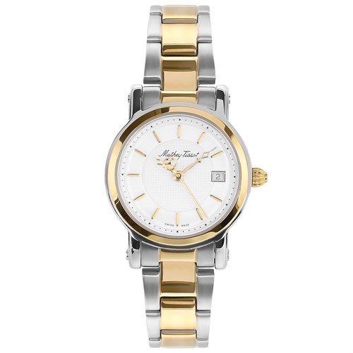 Đồng hồ MATHEY TISSOT City Metal 28 mm Nữ D31186MBI Màu Vàng