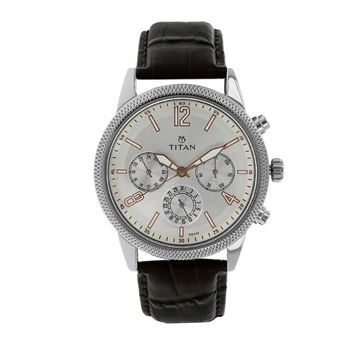 Đồng hồ TITAN 43 mm Nam 1734SL01 Màu Nâu