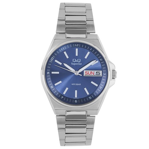 Đồng hồ Q&Q 40 mm Nam S396J212Y Màu Bạc