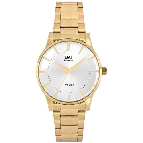 Đồng hồ Q&Q 40 mm Nam S398J001Y Màu Vàng