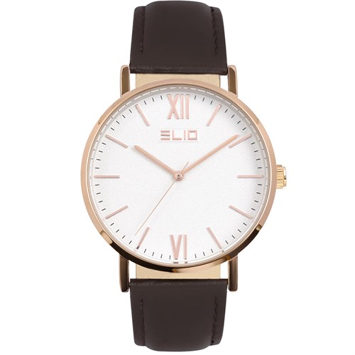 Đồng hồ ELIO 40 mm Nam EL053-01 Màu Nâu