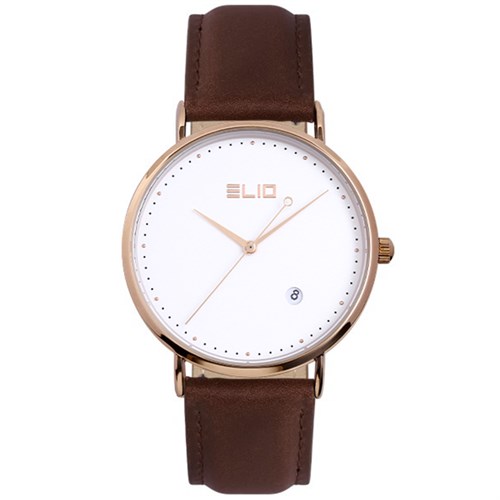 Đồng hồ ELIO 40 mm Nam EL062-01 Màu Nâu