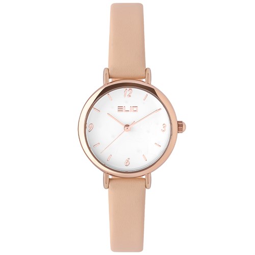 Đồng hồ ELIO Nắng Xuân 28 mm Nữ EL037-01 Màu Kem