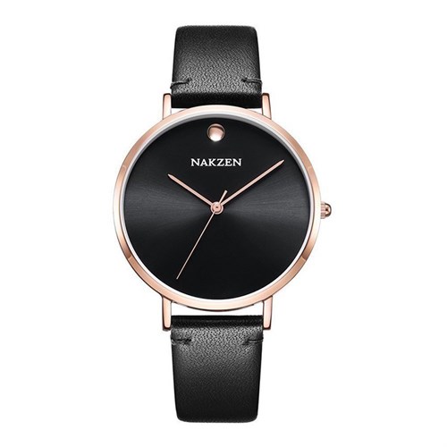 Đồng hồ NAKZEN 36 mm Nữ SL4105LBK-1NR Màu Đen