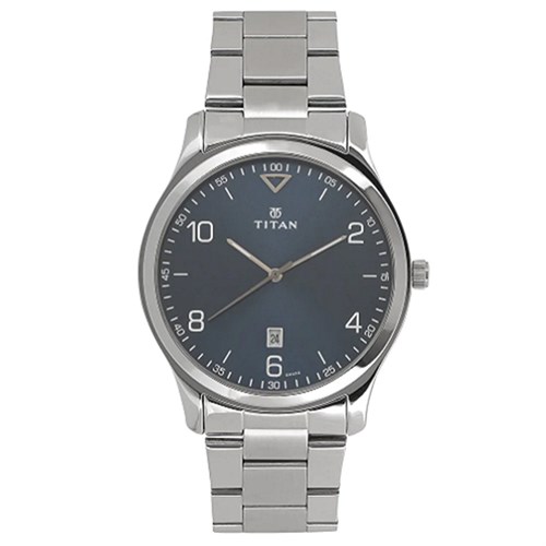 Đồng hồ TITAN 42 mm Nam 1770SM03 Màu Bạc