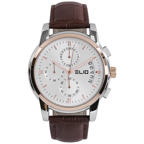 Đồng hồ ELIO 41 mm Nam EL081-04 Màu Nâu