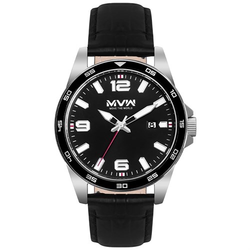 Đồng hồ MVW 40 mm Nam MP007-01 Màu Đen