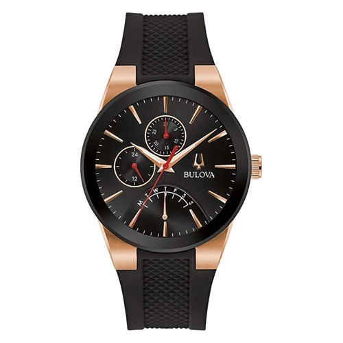 Đồng hồ BULOVA 41 mm Nam 97C111 Màu Đen