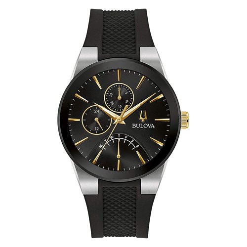 Đồng hồ BULOVA 41 mm Nam 98C138 Màu Đen