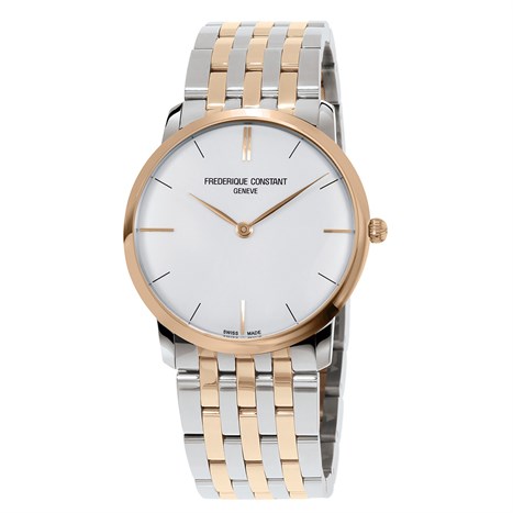 Đồng hồ FREDERIQUE CONSTANT Slimline 39 mm Nam FC-200V5S32B Màu Bạc