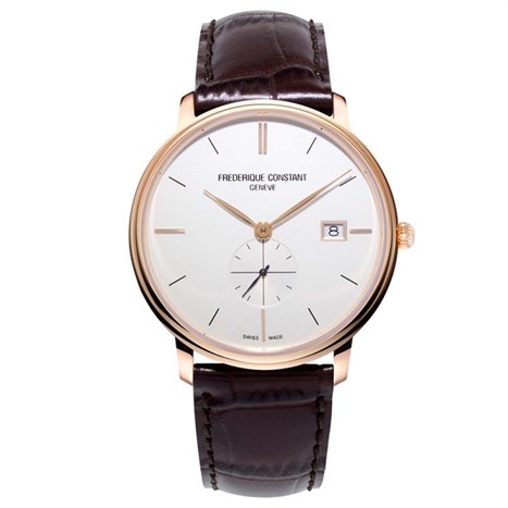 Đồng hồ FREDERIQUE CONSTANT Slimline 39 mm Nam FC-245V5S4 Màu Nâu