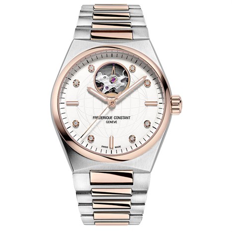 Đồng hồ FREDERIQUE CONSTANT Ladies Automatic 34 mm Nữ FC-310VD2NH2B Màu Bạc