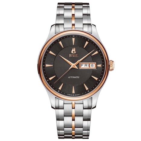 Đồng hồ ERNEST BOREL Retro 40.5 mm Nam GBR8280-512 Màu Bạc