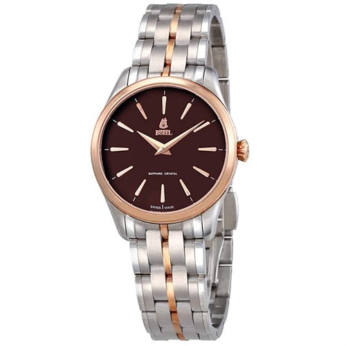 Đồng hồ ERNEST BOREL Retro 31 mm Nữ LBR906-8829 Màu Bạc