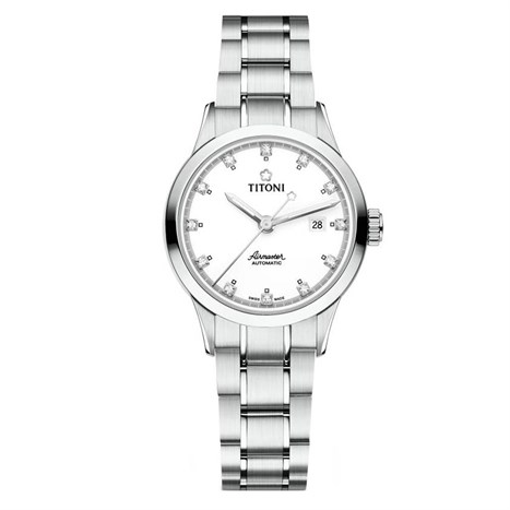 Đồng hồ TITONI 29 mm Nữ 23733 S-556 Màu Bạc