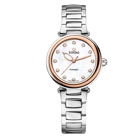 Đồng hồ TITONI 33.5 mm Nữ 23978 SRG-622 Màu Bạc