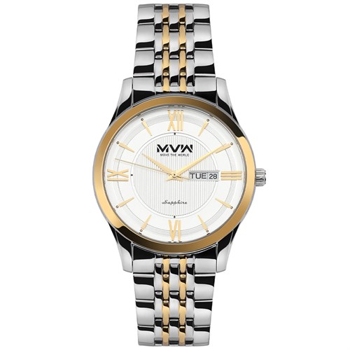 Đồng hồ MVW 39.5 mm Nam MS068-01 Màu Bạc