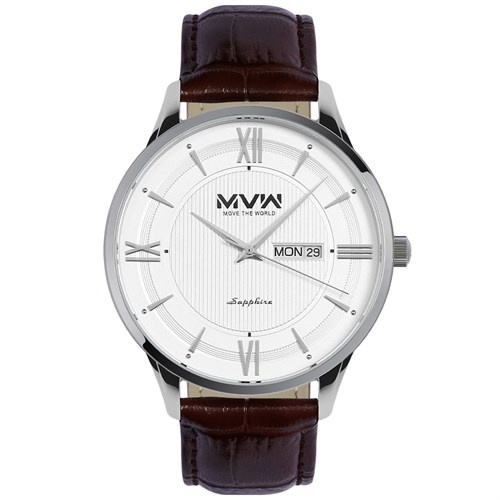 Đồng hồ MVW 42 mm Nam ML057-02 Màu Nâu
