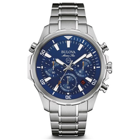 Đồng hồ BULOVA 43 mm Nam 96B256 Màu Bạc