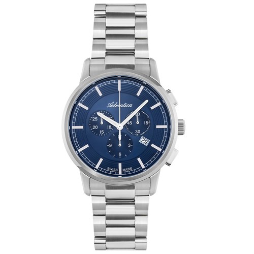 Đồng hồ ADRIATICA 43 mm Nam A8307.5115CH Màu Bạc