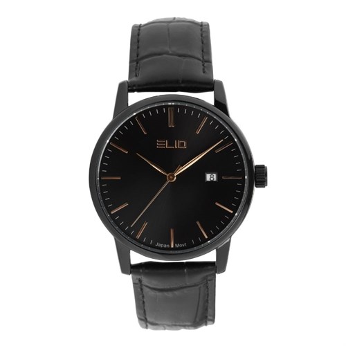Đồng hồ ELIO 39 mm Nam EC013-01 Màu Đen