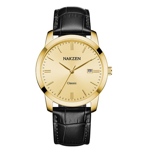 Đồng hồ Nakzen 38 mm Nam SL4072G-3 Màu Đen