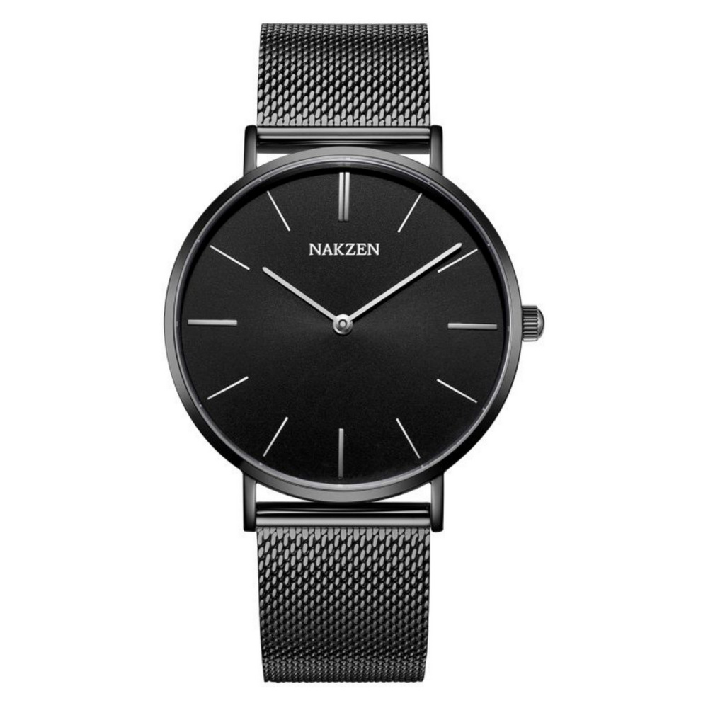 Đồng hồ Nakzen 40mm Nam SS9002GBK-1-1