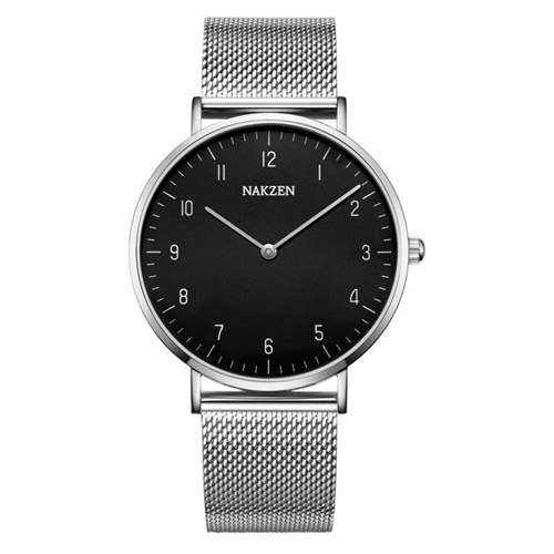 Đồng hồ NAKZEN 40 mm Nam SS9001G-1D Màu Bạc