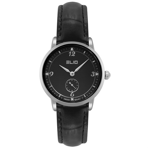 Đồng hồ ELIO 29 mm Nữ EL110-02 Màu Đen